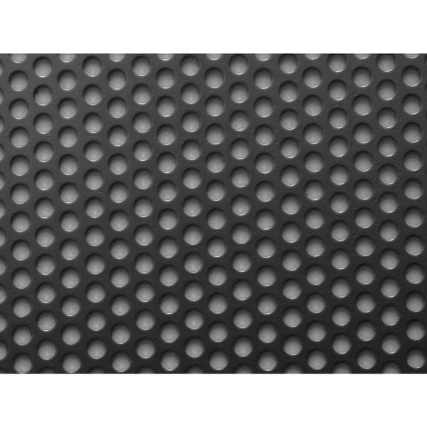 Sheet, Perf, Stl, 40x36, 16 ga, 0.250 Dia, Rnd