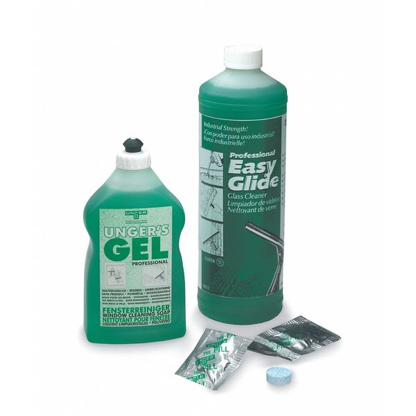 Pellets Glass Cleaner, 320 oz., Blue, Unscented, Foil Pack