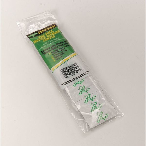 Pellets Glass Cleaner, 320 oz., Blue, Unscented, Foil Pack