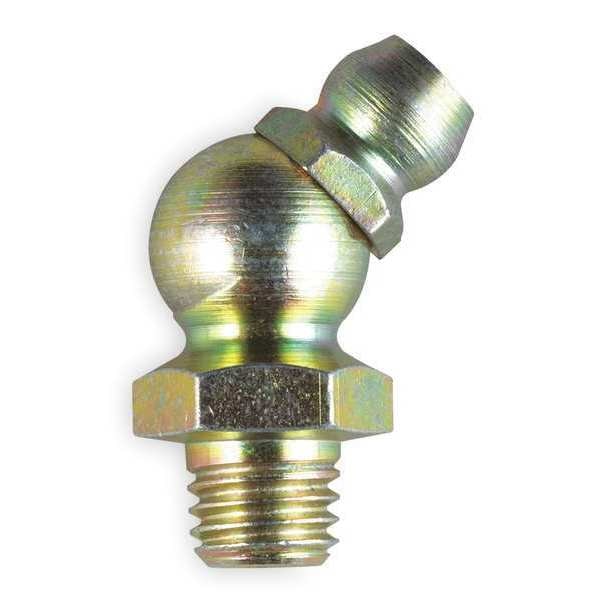 Grease Fitting, 45deg, M6-1, PK10