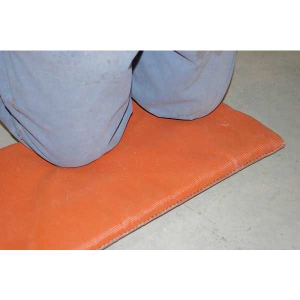 Welding Pad, 3 ft. W, 3 ft., 1 in., Red