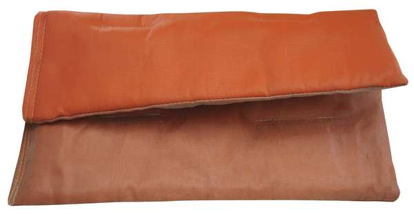 Welding Pad, 24 in. W, 4 ft., 1 in., Red