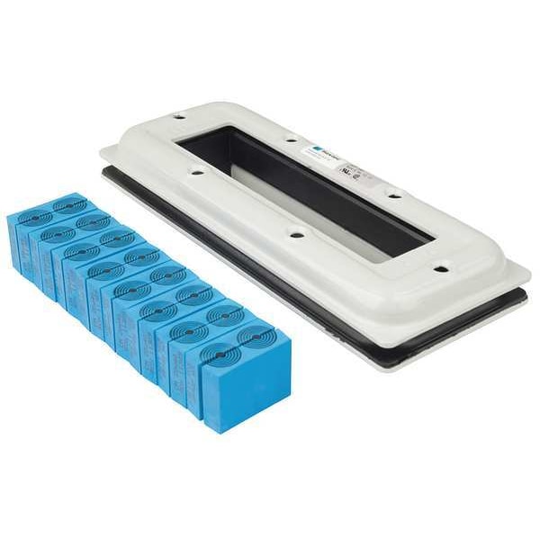 Cable/Pipe Seal, 0.37 to 1.28 in. dia.