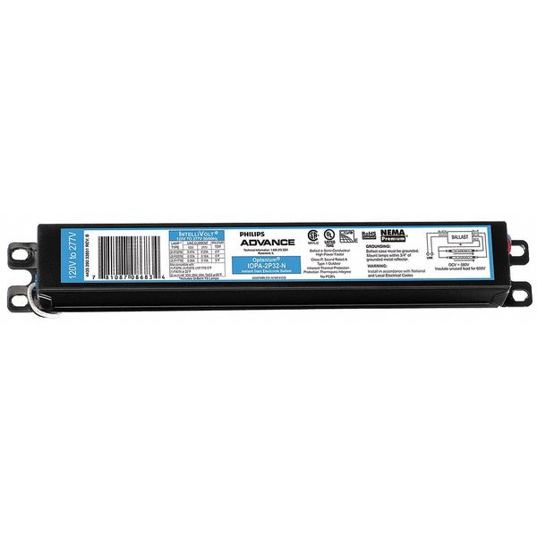 135/137 Watts, 1 or 2 Lamps, Electronic Ballast