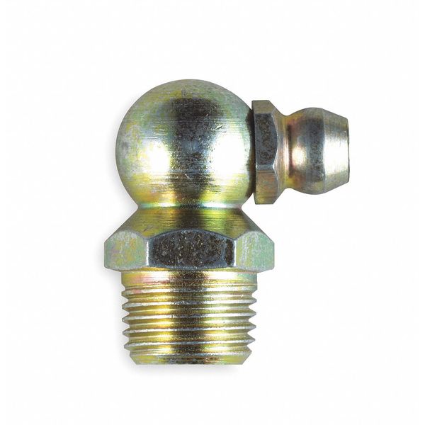 Grease Fitting, 90deg, 1/8-27 84 OA, PK10