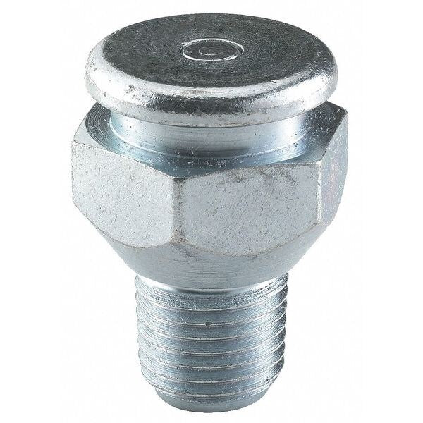 Grease Fitting, 1/4-18 Button, PK10
