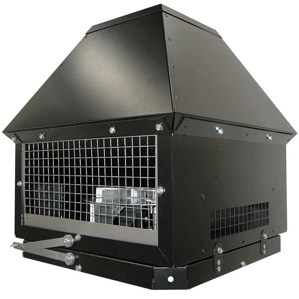 Rooftop Inducer, 120v, Coated Galvanized Steel, 24 in H.