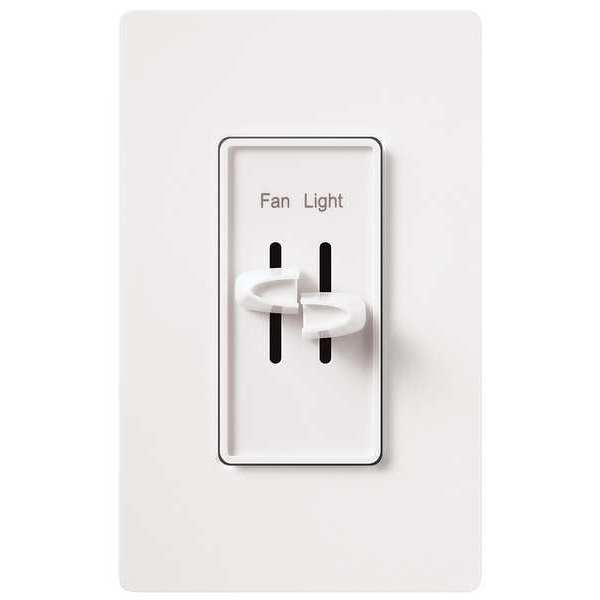 Fan/Light Control Dual Slide, 120V, 1 Pole