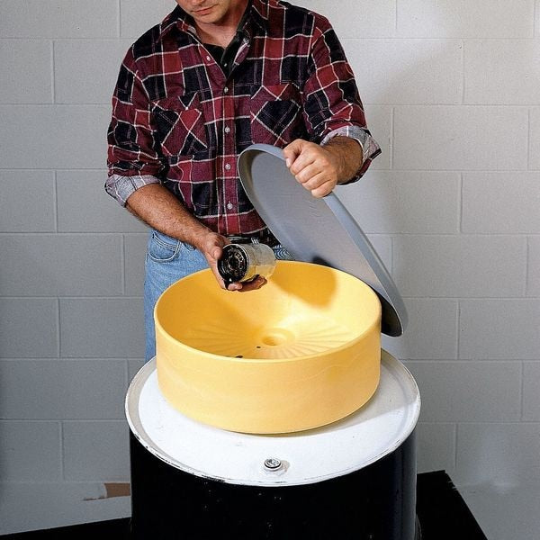 Funnel, Drum, W/Screen