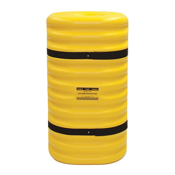 Column Protector, For 6 In Column, Yellow
