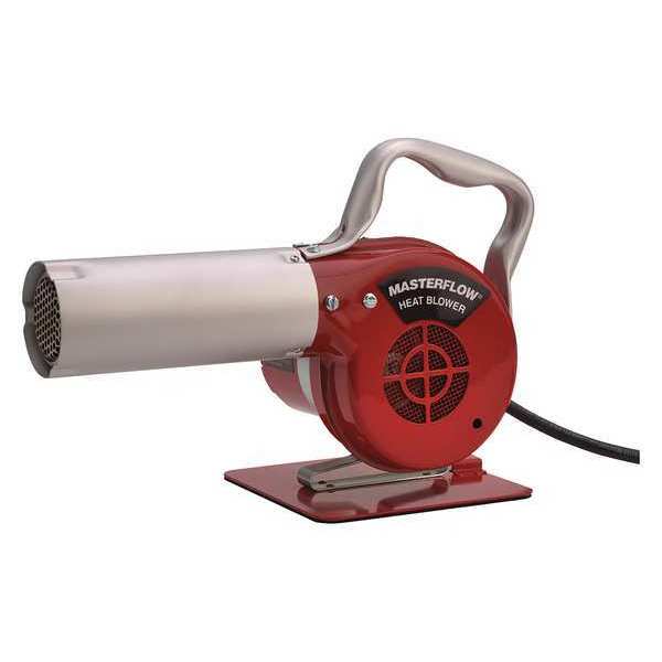 Heat Blower, Electric Powered, 240V AC, Fixed Temp. Setting, 1,606 W Watt, Loop Handle