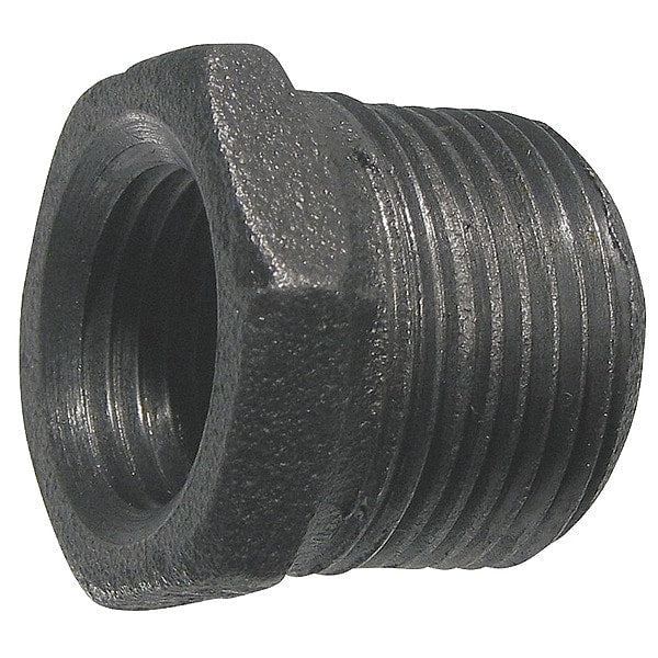 Malleable Iron, Class 150, 1Â  in x 1/2 in Fitting Pipe Size, Â  Female NPT x Male NPT