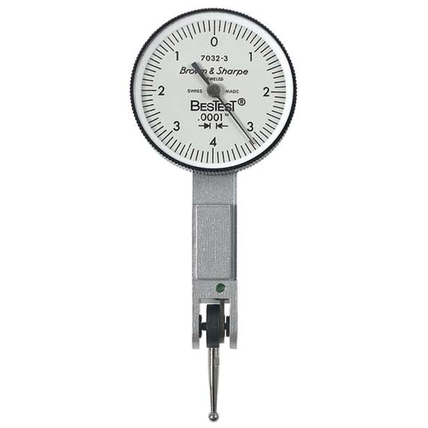 Dial Test Indicator, Hori, 0 to 0.008 In