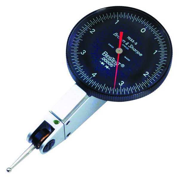 Dial Test Indicator, Hori, 0 to 0.008 In