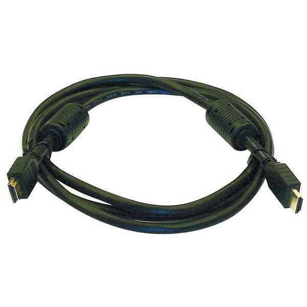 HDMI Cable, High Speed, Black, 6ft., 28AWG