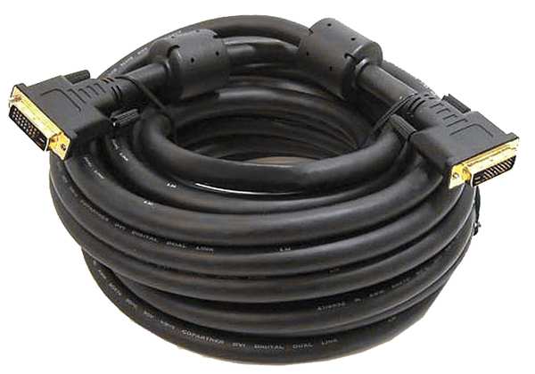 Computer Cord, DVI-D DualLink M to M, 25ft