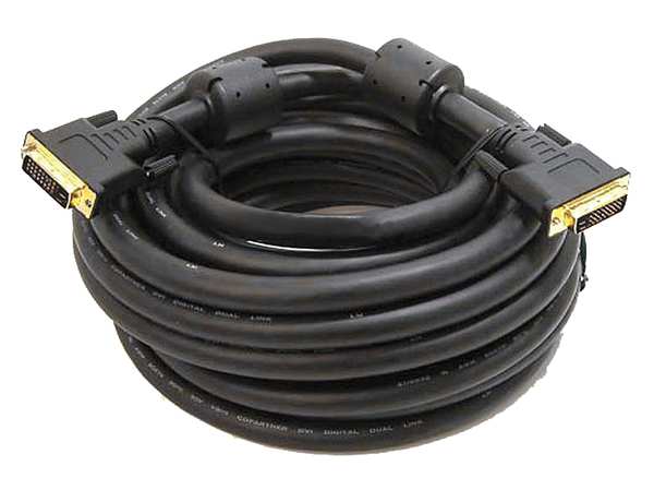 Computer Cord, DVI-D DualLink M to M, 35ft