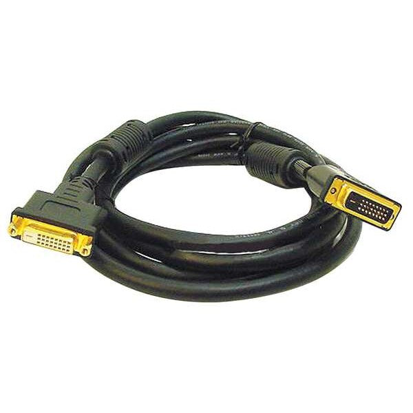 Computer Cord, DVI-D DualLink M to F, 6ft