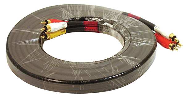 Triple RCA Dubbing Cable, RG59U, 25 ft.