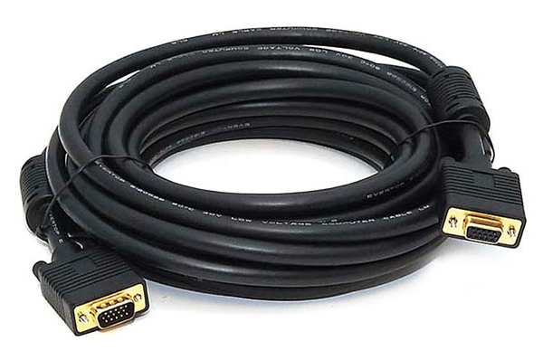 Computer Cord, SVGA (HD15) M to F, 25ft