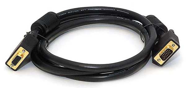 Computer Cord, SVGA (HD15) M to F, 6ft