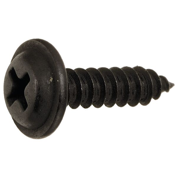 Drywall Screw, #8 x 1 in, Steel, Flat Head Phillips Drive, 100 PK