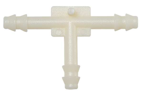 Vacuum Connector, 1/8x3/16x3/16 In, PK25