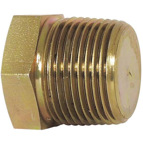 Hex Pipe Plug, Carbon Steel, MNPT, PK10