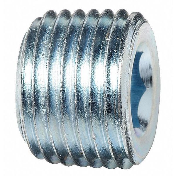 Socket Pipe Plug, Carbon Steel, MNPT, PK10