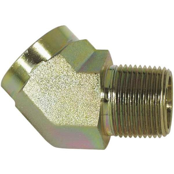 Street Elbow, 45 Deg, FNPT x MNPT, PK2