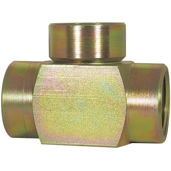 Tee, Carbon Steel, 150, 1/2-14, FNPT, PK5