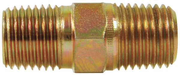 Hex Nipple, 1-1/4In, PK2