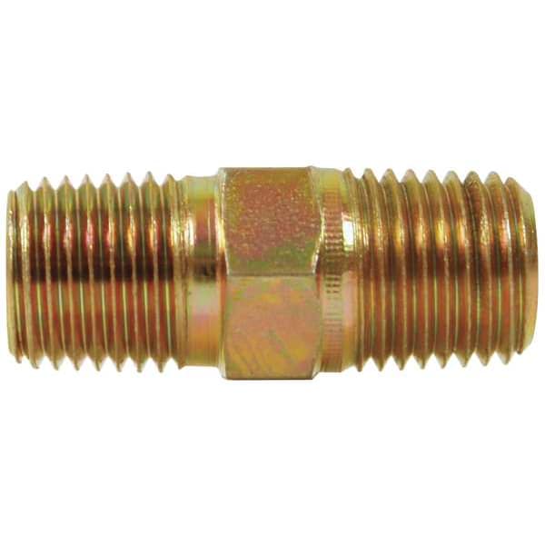 Hex Nipple, 1-1/2In, PK2