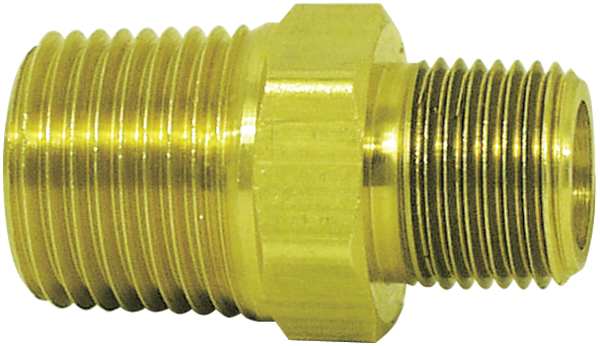High Pressure Hex Nipple 3/4X1/2