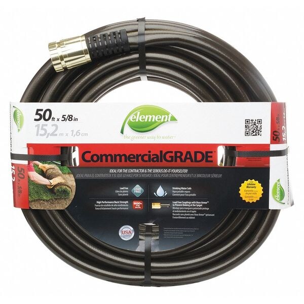 Water Hose, Reniforced Virgin PVC, 5/8