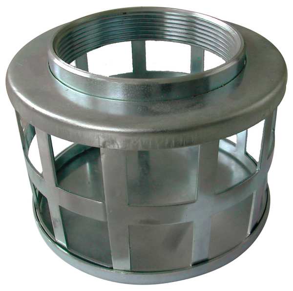 Suction Strainer, 5 Dia, 1.5 NPSM, SidePerf