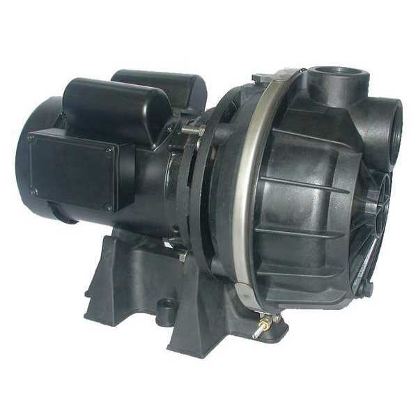 Self Priming Centrifugal Pump, 1/2 hp, 120/208 to 240V AC, 1 Phase