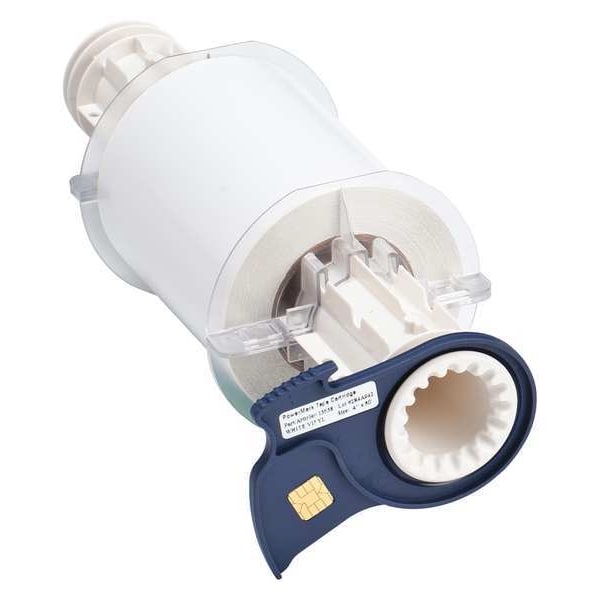 Label Tape Cartridge, White, Labels/Roll: Continuous