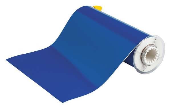 Label Tape Cartridge, Blue, Labels/Roll: Continuous