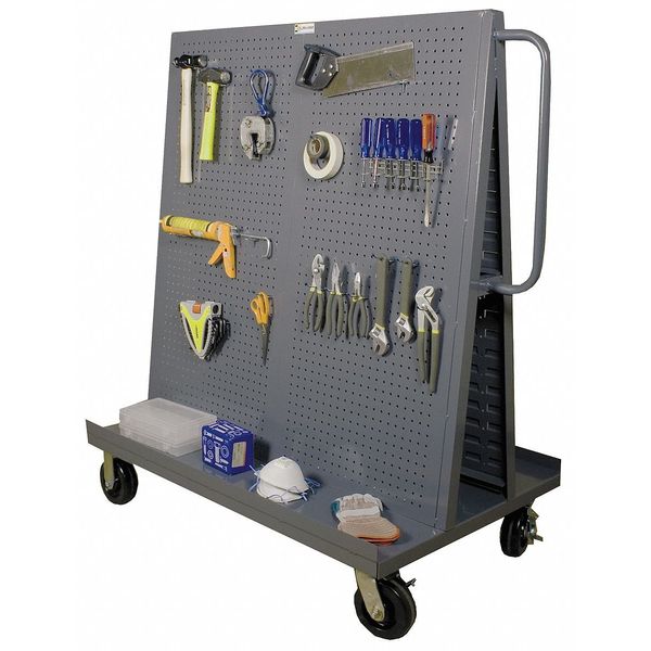 A-Frame Mobile Truck, 57 In. H, 30 In. D
