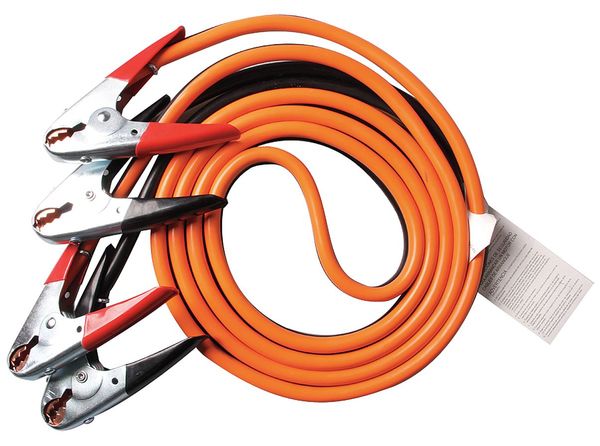 Booster Cable, HD, 1 AWG, 16 Ft, Parrot Jaw