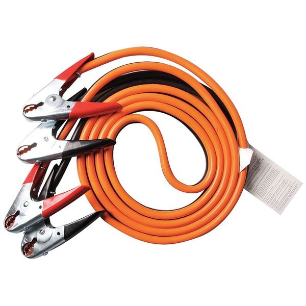 Booster Cable, HD, 1 AWG, 25 Ft, Parrot Jaw
