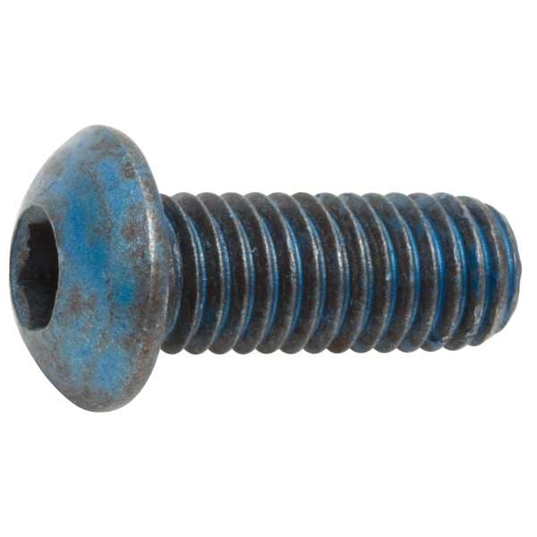 M5-0.80 Socket Head Cap Screw, Metric Blue Steel, 10 mm Length, 25 PK