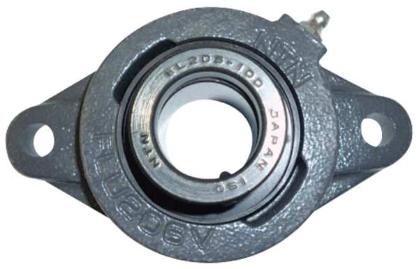 Flange Bearing, 2-Bolt, Ball, 1-11/16