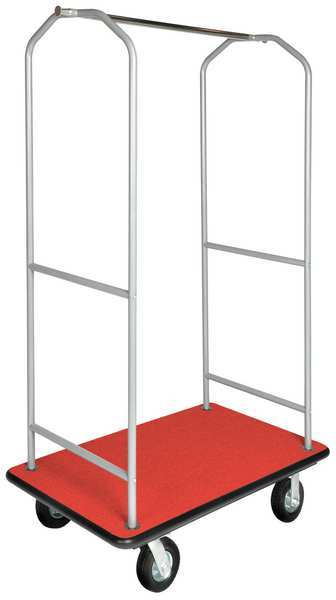 Bellmans Cart, Powder Finish, Red Carpet