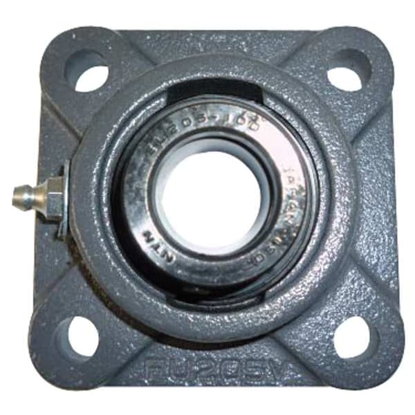Flange Bearing, 4-Bolt, Ball, 15/16
