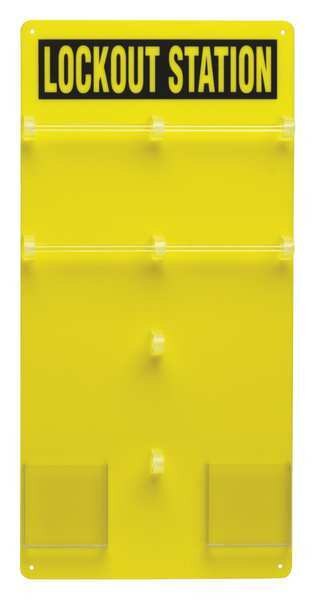 Lockout Board, Unfilled, 23-1/2 In H