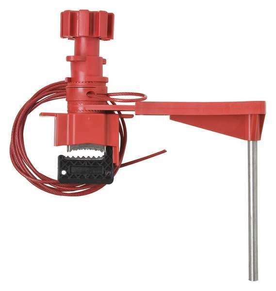 Ball Valve Lockout, Fits Handle Sz 1-3/4