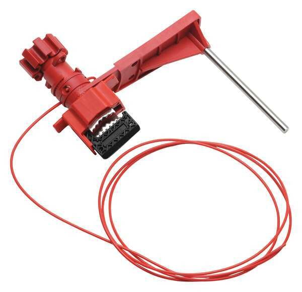 Ball Valve Lockout, Fits Handle Sz 1-3/4