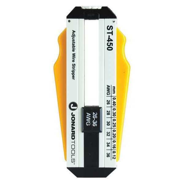 3 7/8 in Adjustable Wire Stripper 26 to 36 AWG